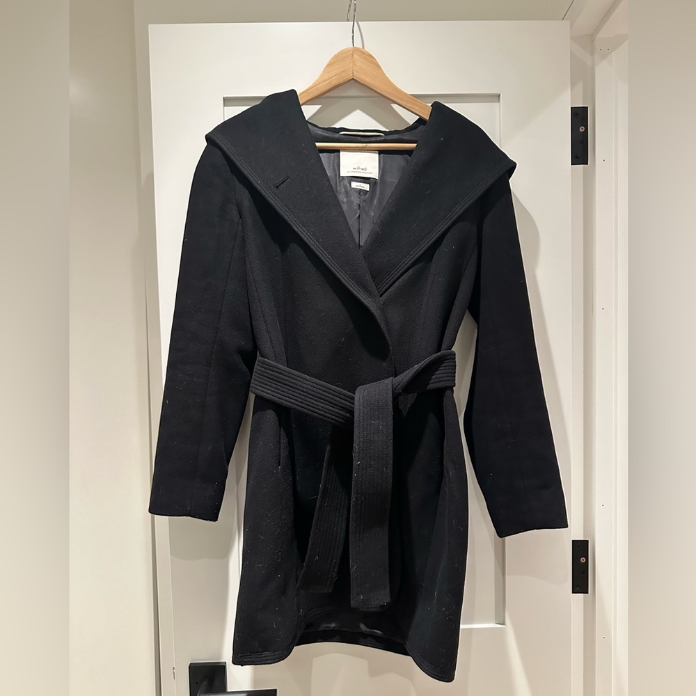 Wilfred Wool Wrap Coat